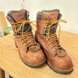 Danner Men's Rugged Brown Leather Boots